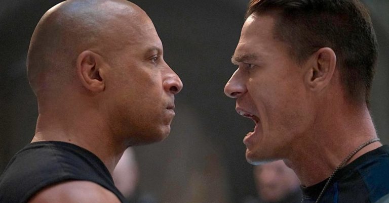 Vin Diesel and John Cena face off