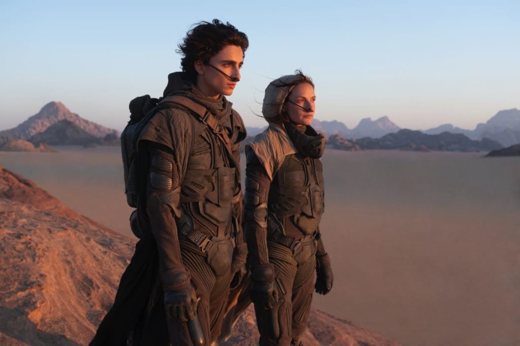 Paul Atreides with his mother, Lady Jessica