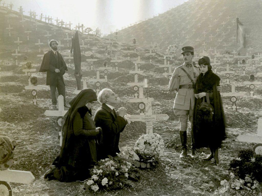 A massive cemetery for the fallen in war