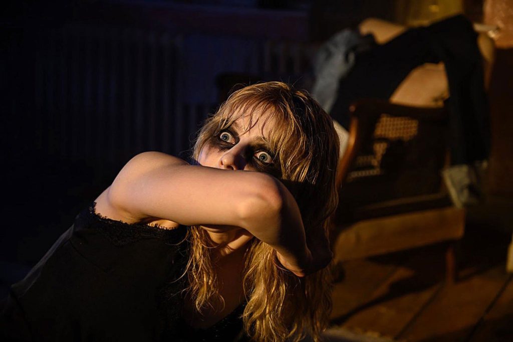Ellie takes fright