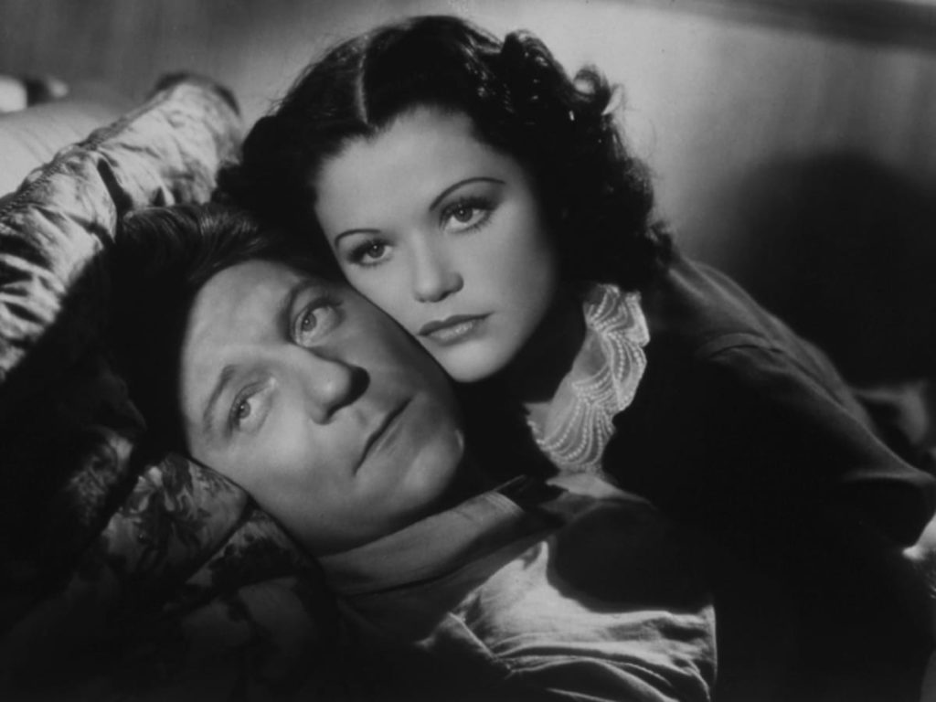Jean Gabin and Simone Simon