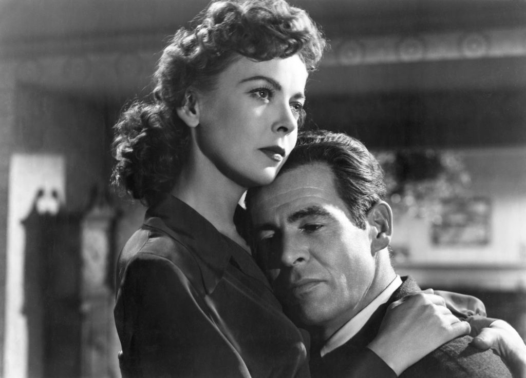Ida Lupino and Robert Ryan