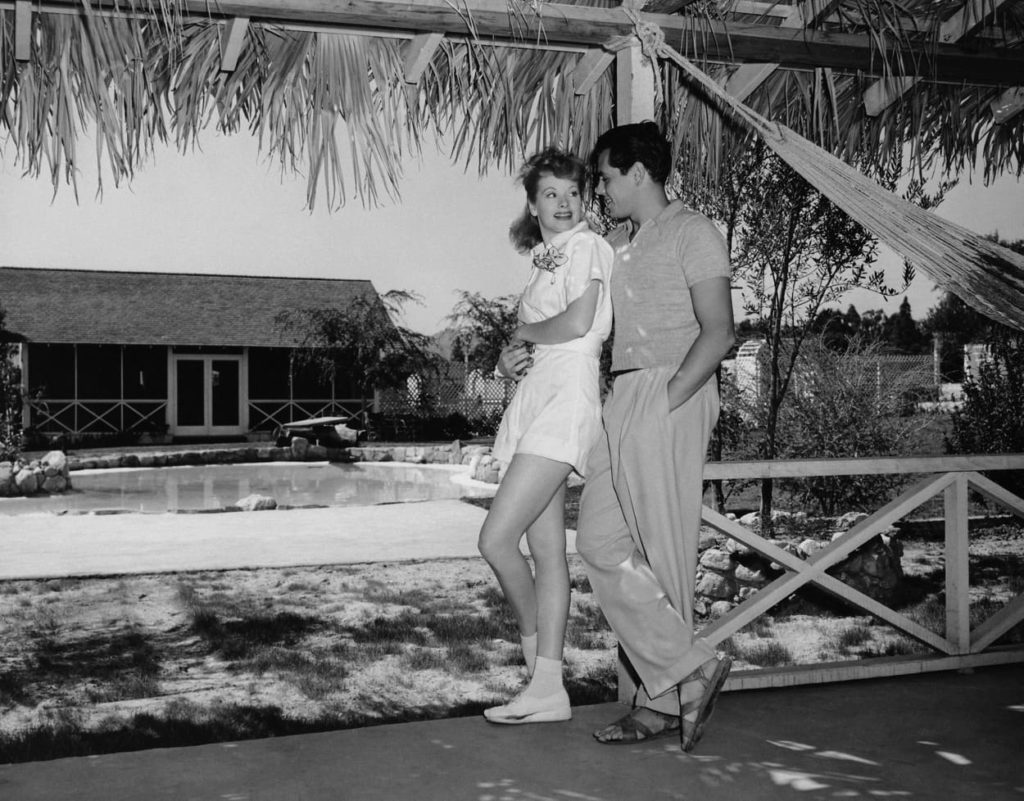 Lucy and Desi at home