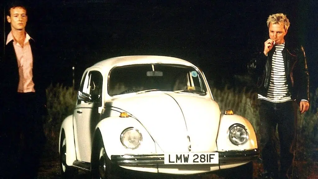 The white VW Beetle from the Abbey Road cover