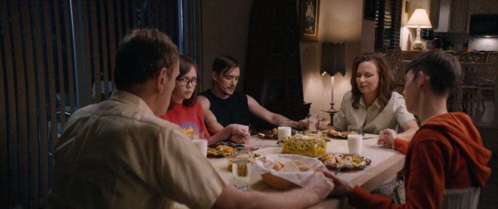 One of several "dinner" scenes