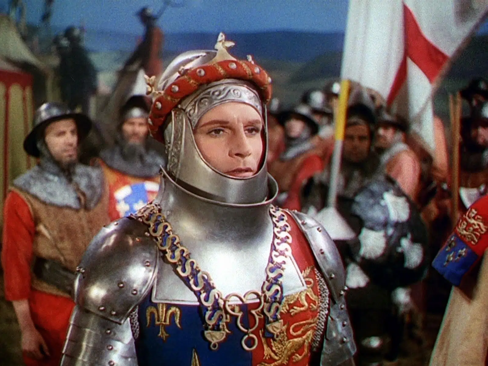 Laurence Olivier as Henry V