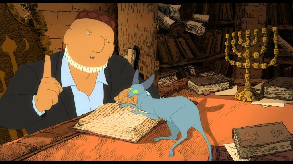 The rabbi and his cat