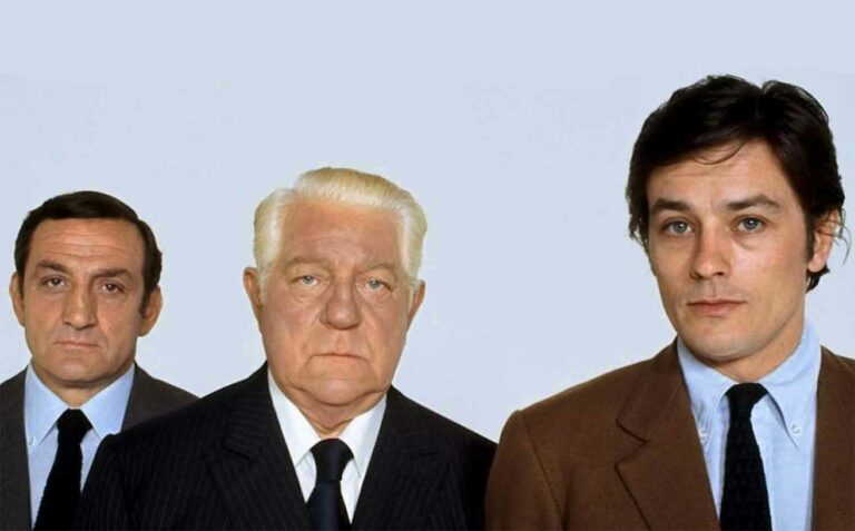 Lino Ventura, Jean Gabin, Alain Delon