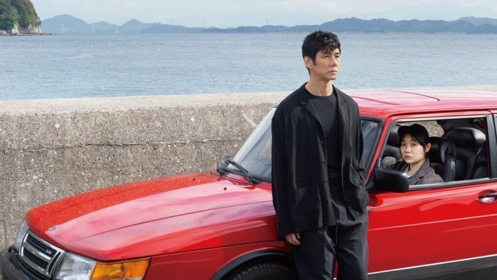 Yûsuke and his driver Misaki