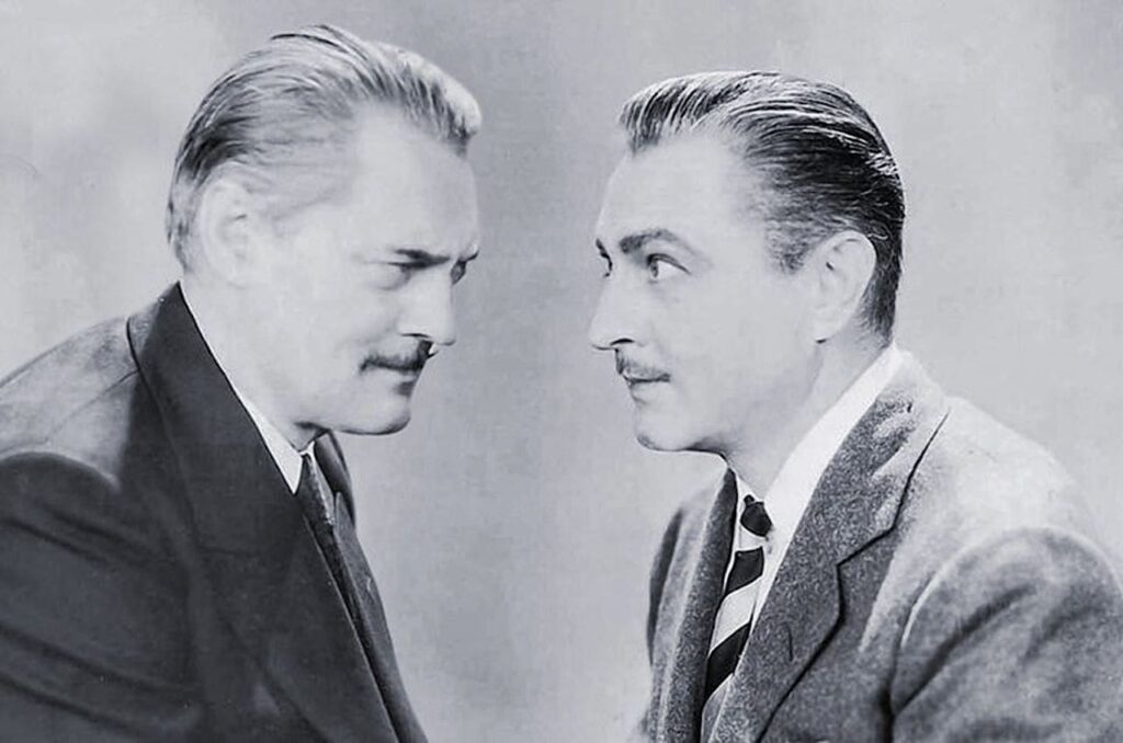 Lionel and John Barrymore publicity shot