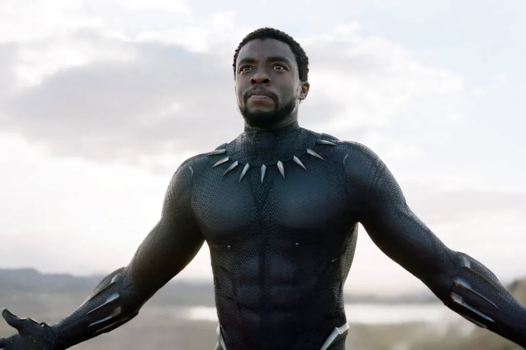 Chadwick Boseman as T'Chall/Black Panther