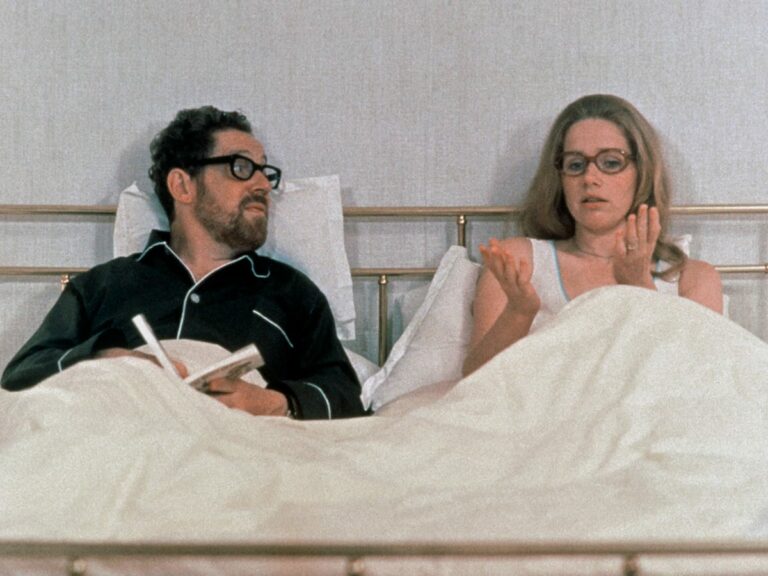 Johan and Marianne in bed