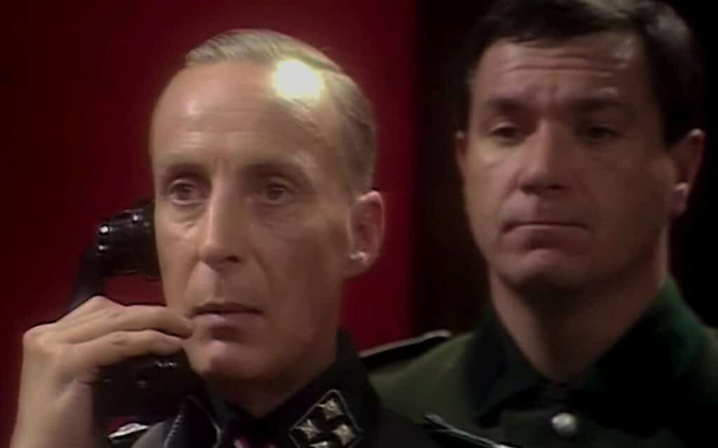 Major Neuheim and Private Schulz
