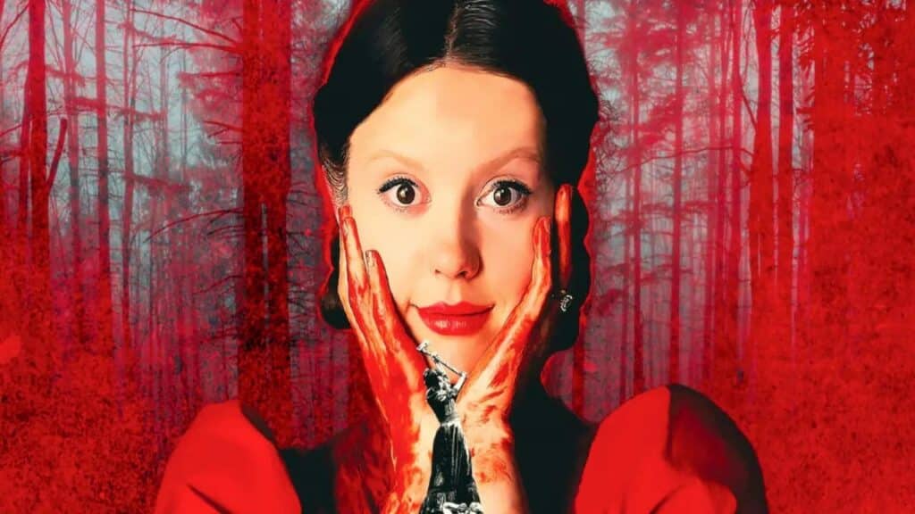 Pearl coverd in blood