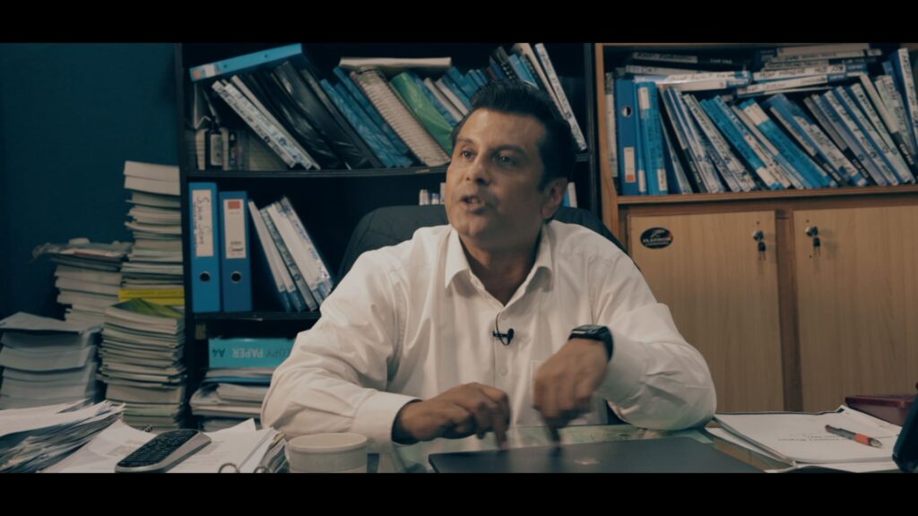 Investigative reporter Arshad Sharif, who was assassinated during the making of the film