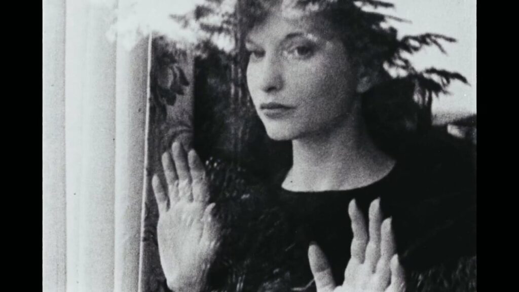 Maya Deren at the window