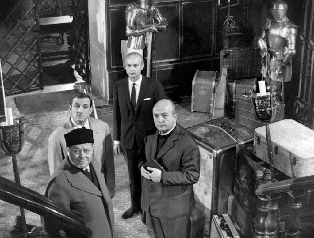 The spies assembled