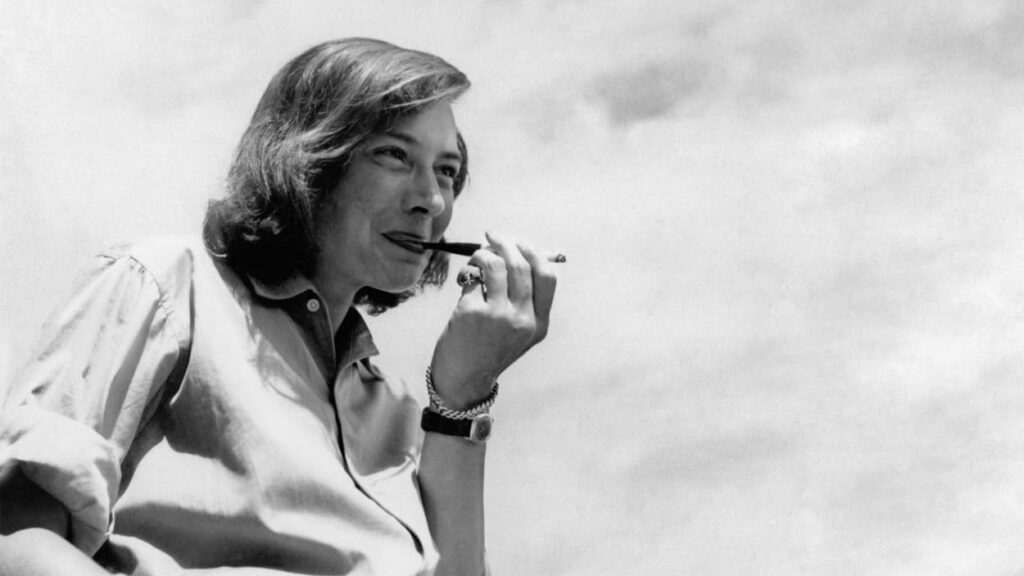 Patricia Highsmith in later life