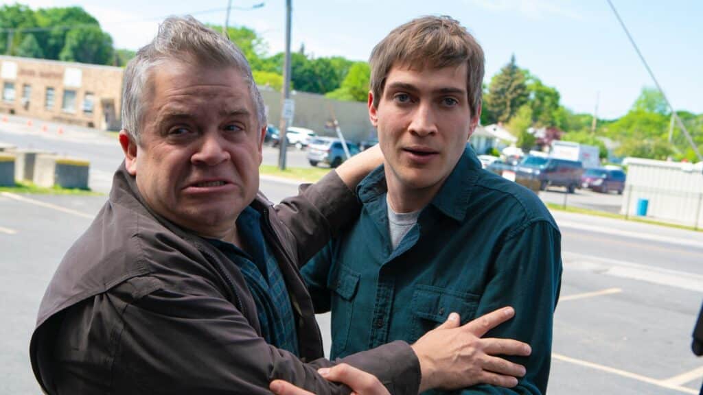 Patton Oswalt and James Morosini as Chuck and Franklin