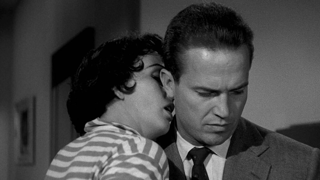 Velda and Mike get close
