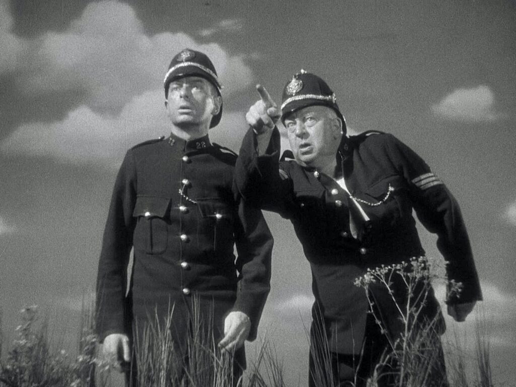 Comedy cops John Miller and HF Maltby