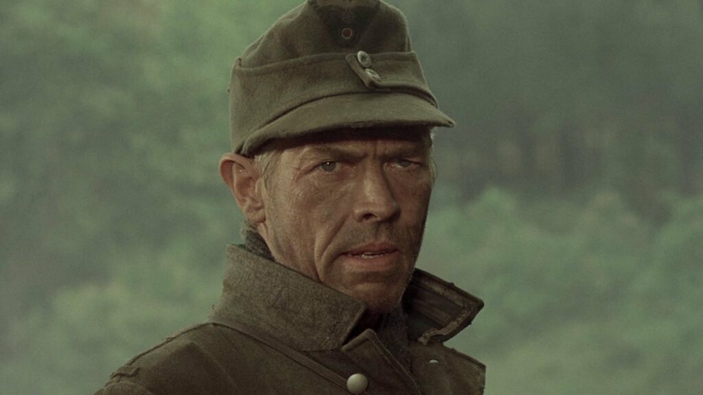 James Coburn as Sergeant Steiner
