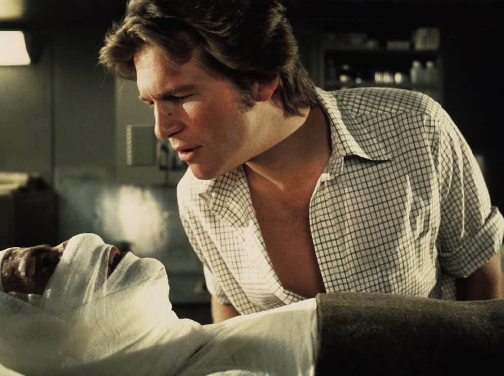 A bandaged man tells Nick the truth about his dead brother