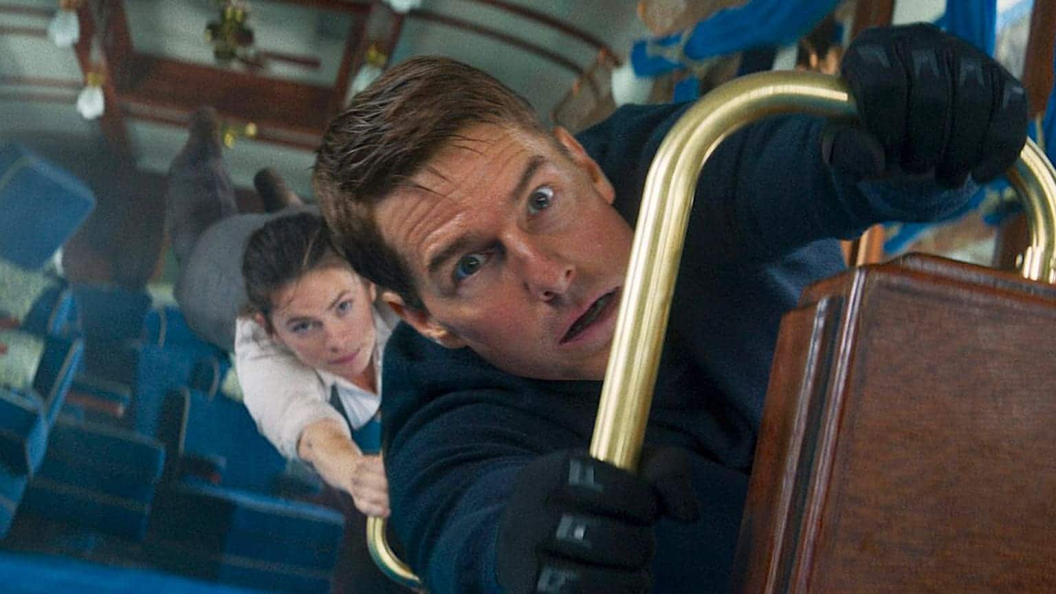 Hayley Atwell and Tom Cruise