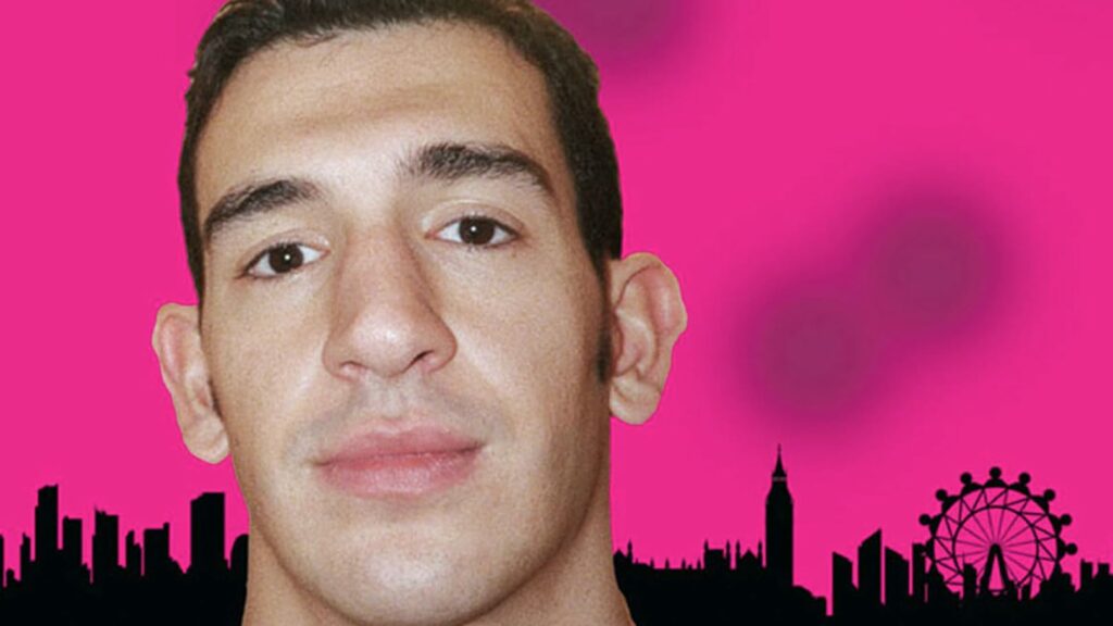Peter Pittaros, aka Greek Pete, in close-up