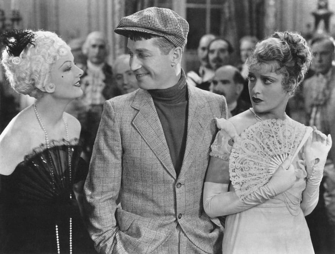 Myrna Loy, Maurice Chevalier and Jeannette MacDonald