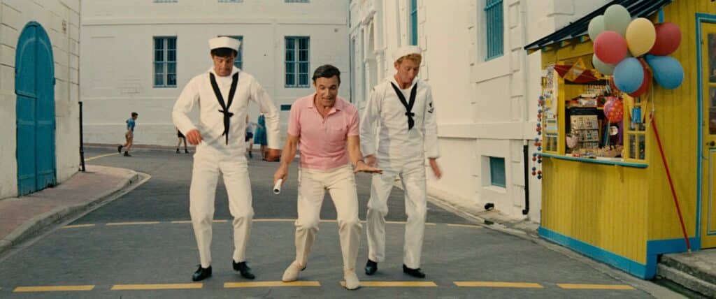Gene Kelly's Singin' in the Rain moment