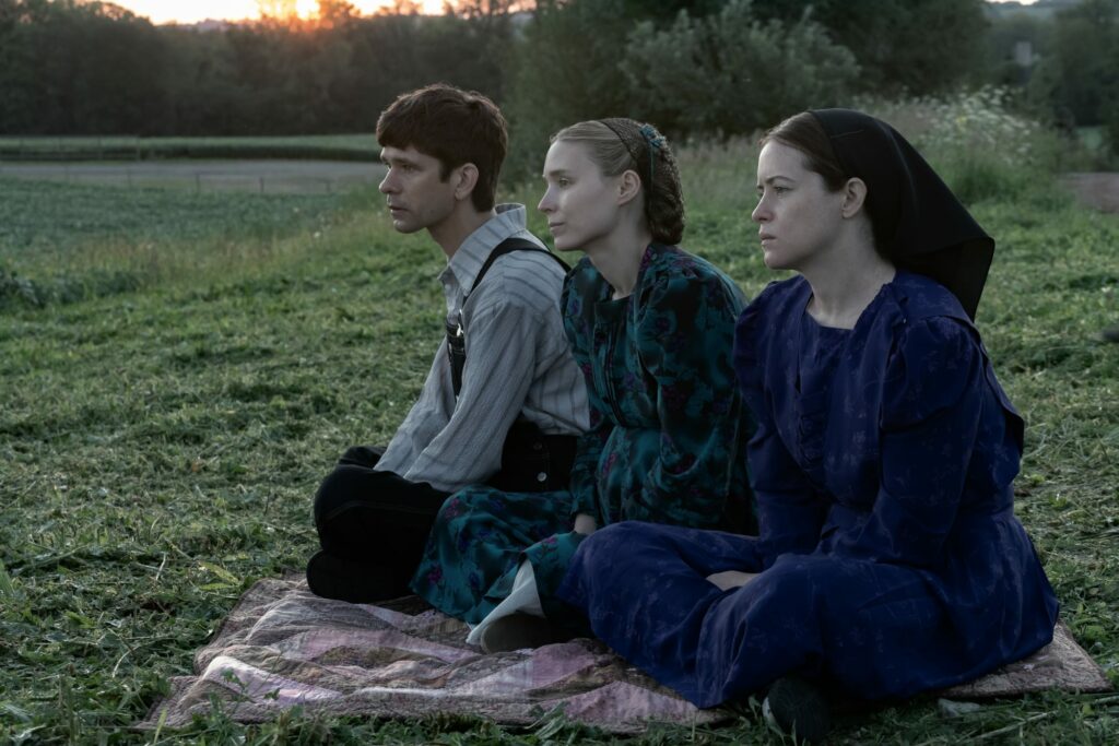 Ben Whishaw, Rooney Mara and Claire Foy