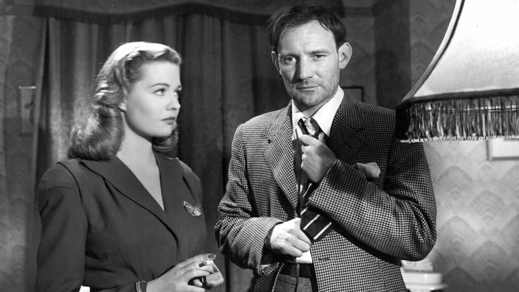 Sally Gray as Sally and Trevor Howard as Clem