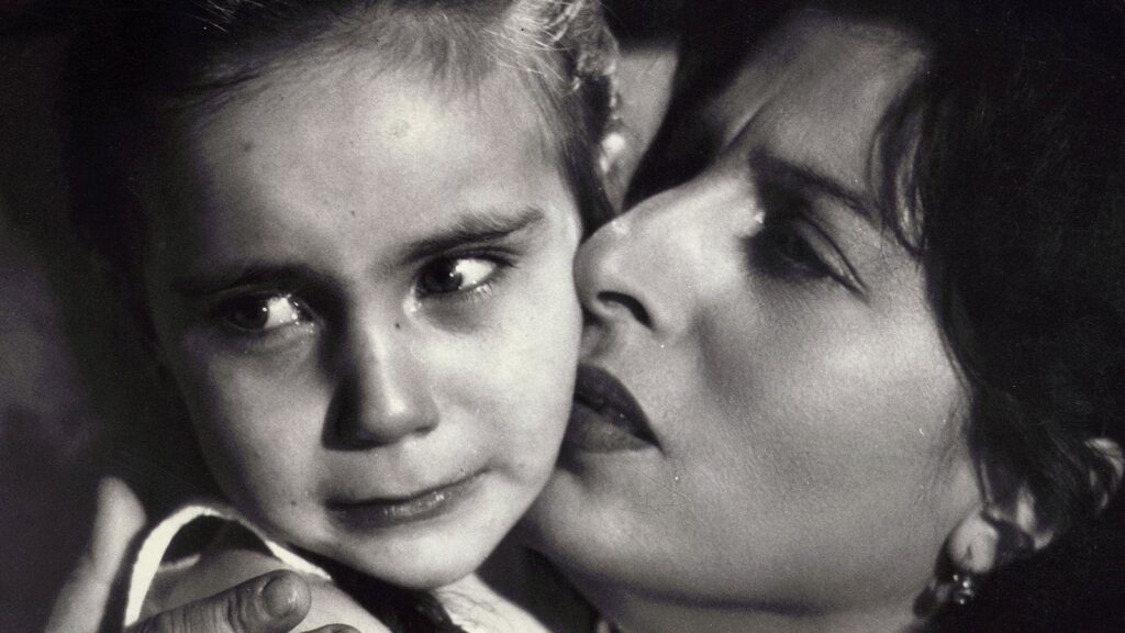 A crying Maria is comforted by Maddalena