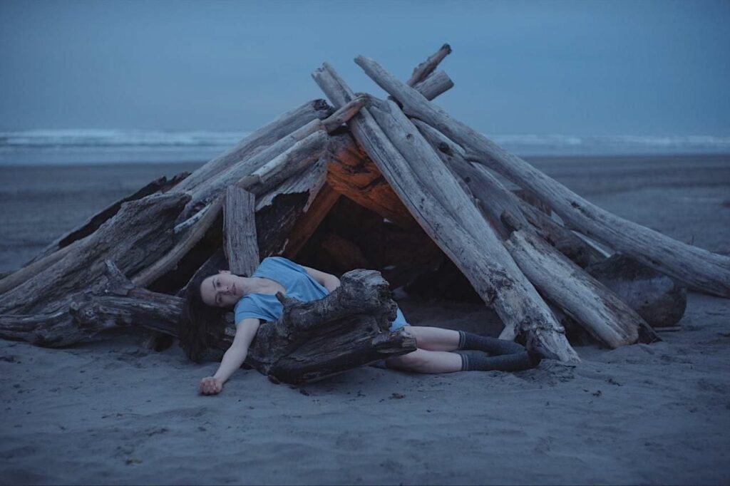 Fran's fantasy of being dead on a beach