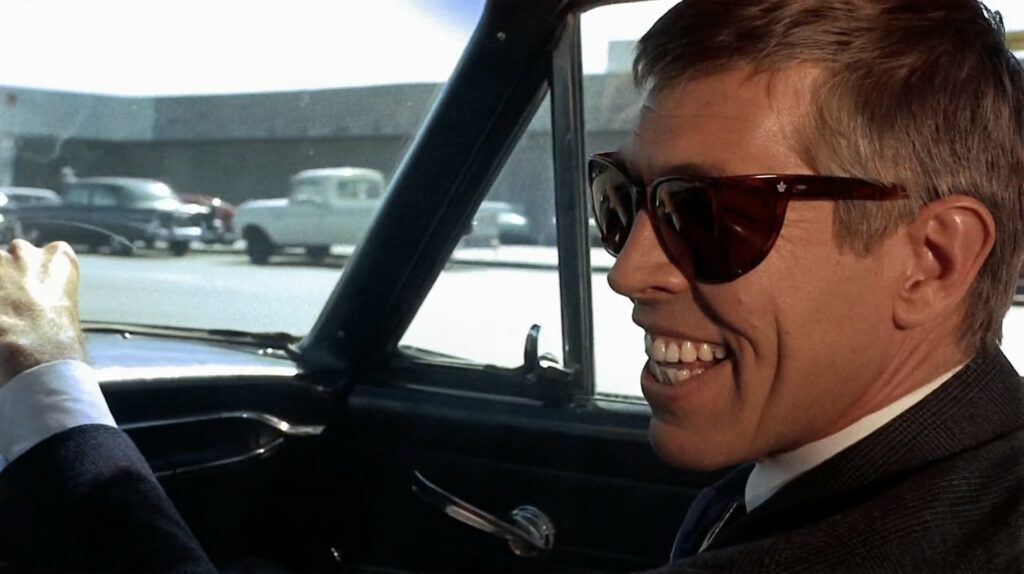 A smiling James Coburn
