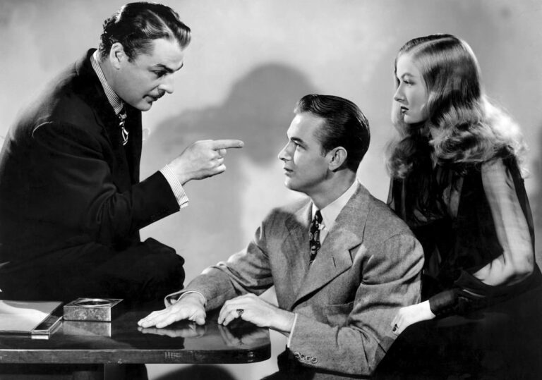Brian Donlevy, Alan Ladd and Veronica Lake