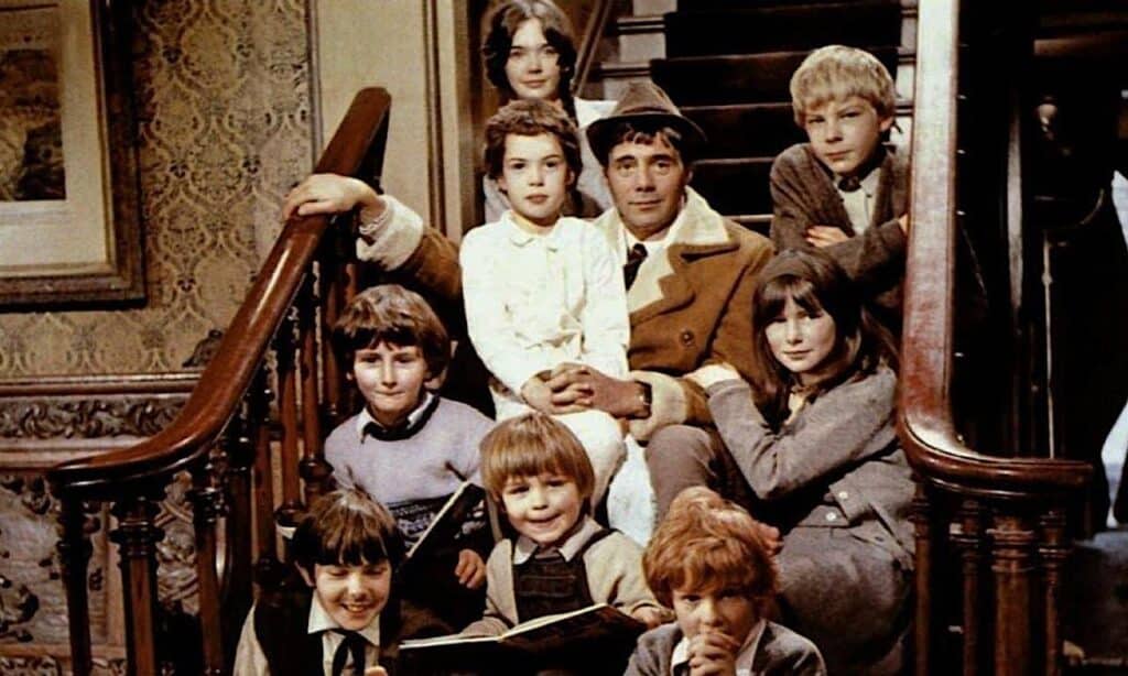 Dad and the kids group shot