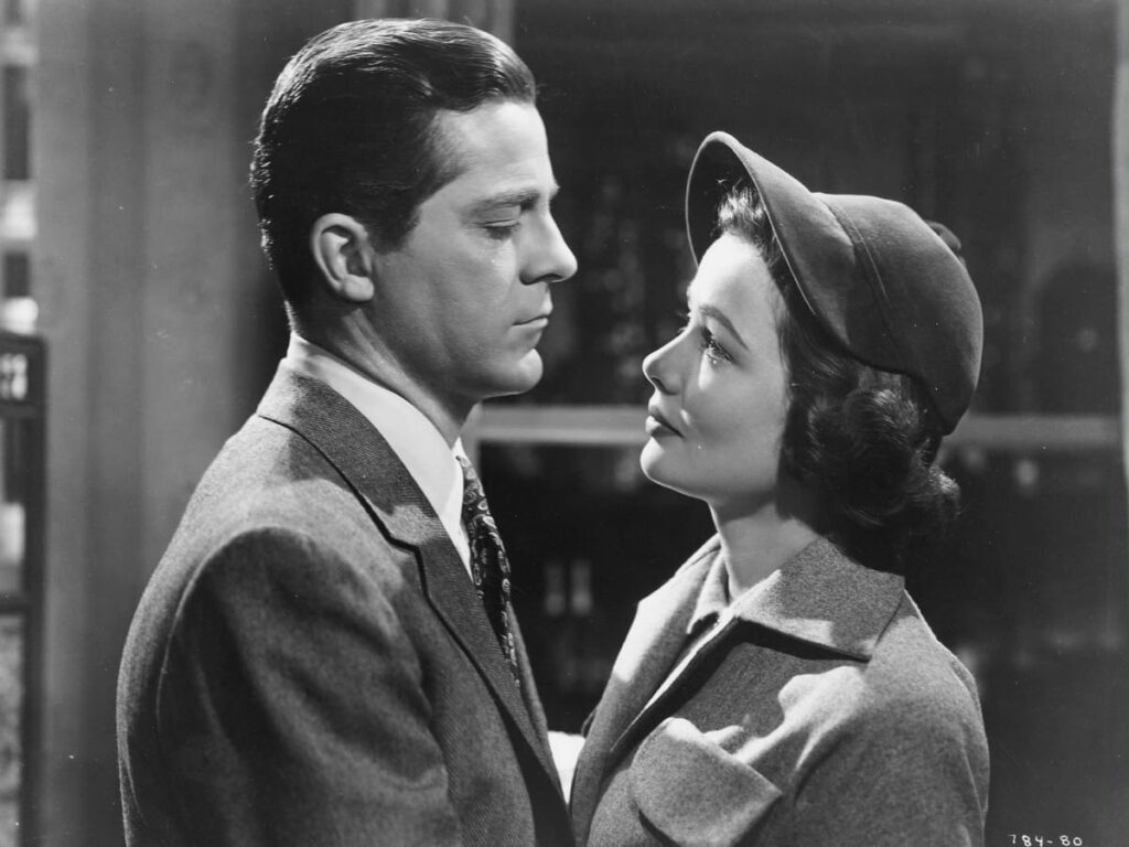 Mark and Morgan stare into each other's eyes