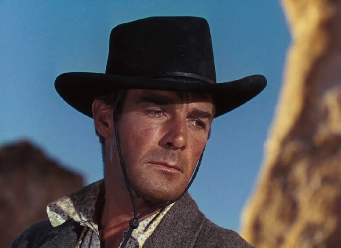 Randolph Scott in hat