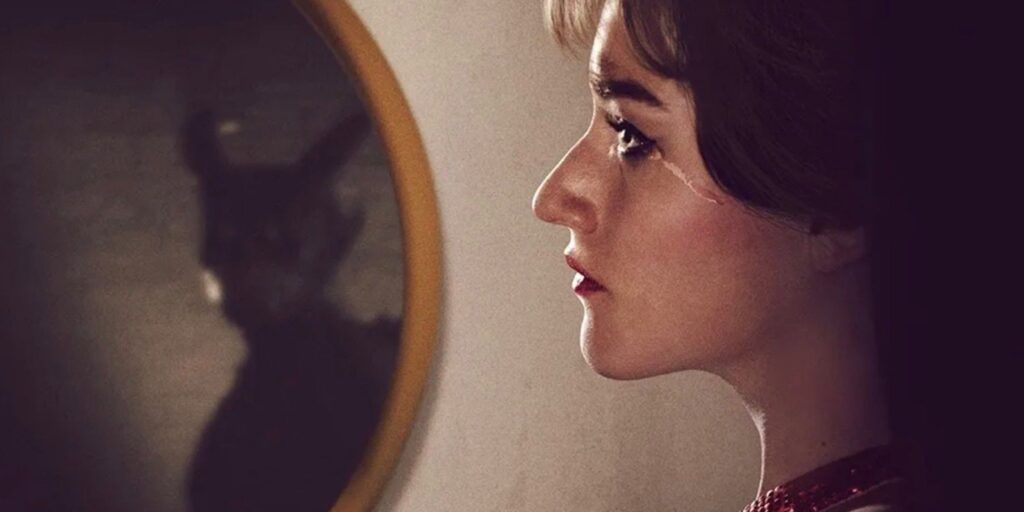 Terry with a demon reflected in the mirror