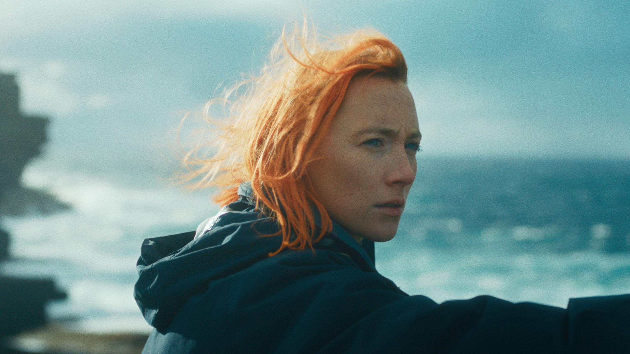 Rona on a windswept Scottish island