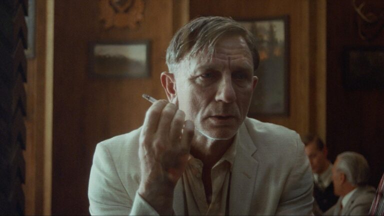 Daniel Craig smoking