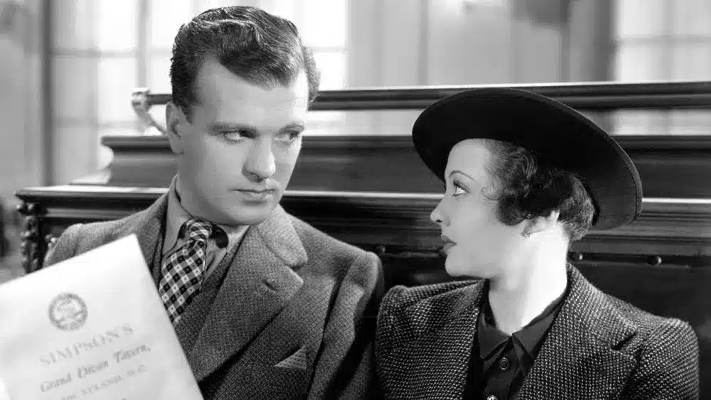 John Loder and Sylvia Sidney