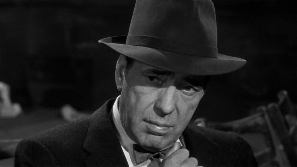 Humphrey Bogart close up