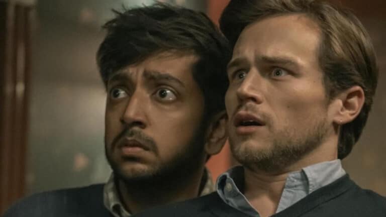 Rohan and Josh looking scared
