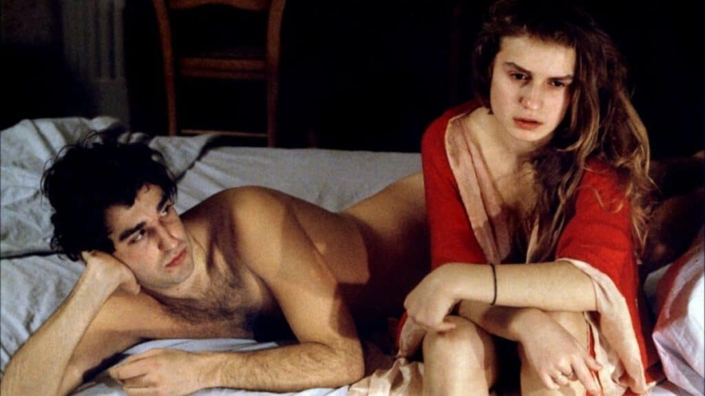 Suzanne with one of her dark-haired men