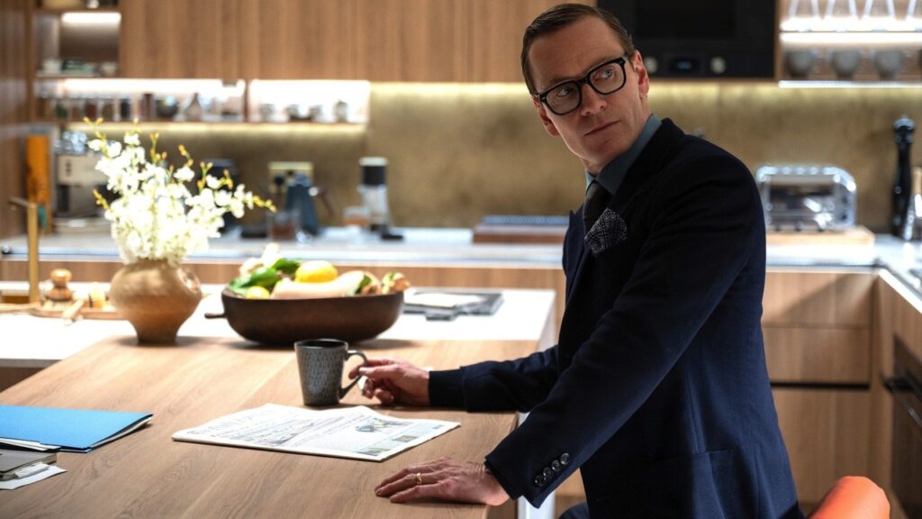 George Woodhouse in his kitchen