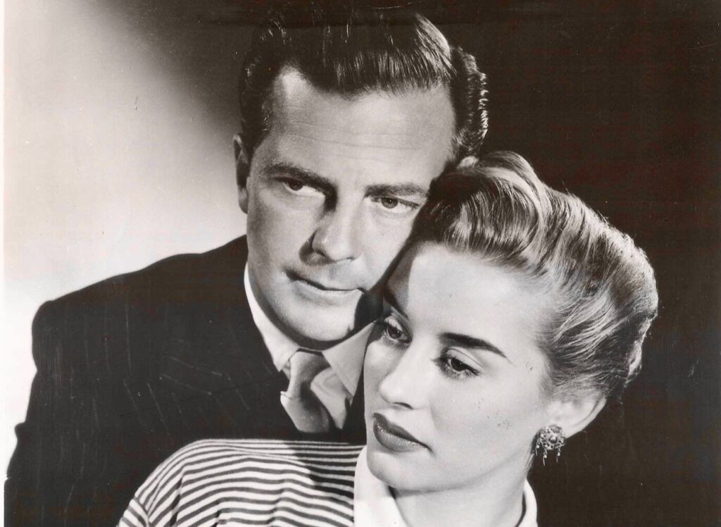 William Lundigan and Naomi Chance publicity shot