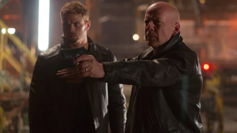 Kellan Lutz and Bruce Willis
